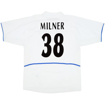2002-03 Leeds United Home Shirt Milner #38 - 5/10 - (L)