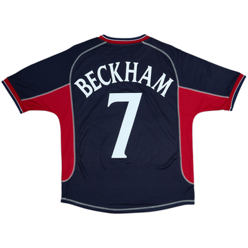 2000-01 Manchester United Third Shirt Beckham #7 - 9/10 - (Y)