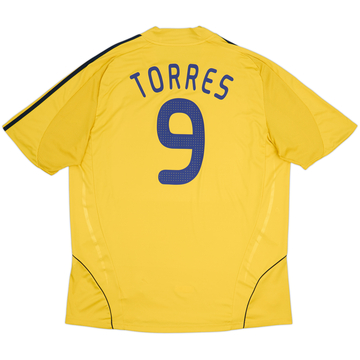 2008-10 Spain Away Shirt Torres #9 - 7/10 - (XL)