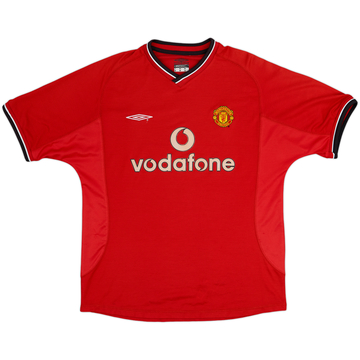 2000-02 Manchester United Home Shirt - 5/10 - (L)