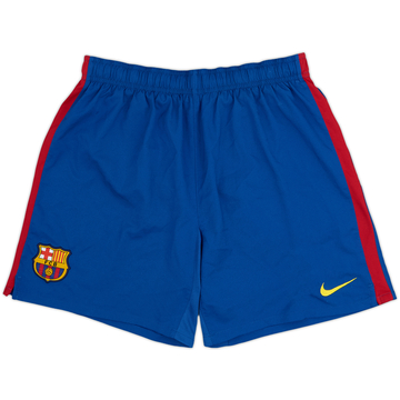 2010-11 Barcelona Home Shorts - 6/10 - (14-15 Years)