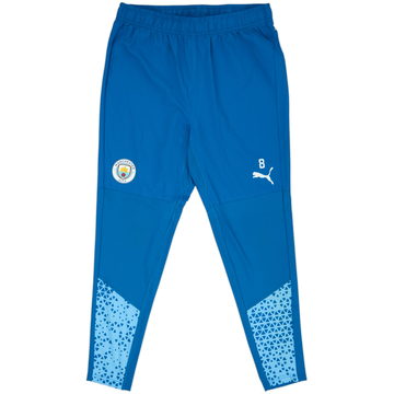 2023-24 Manchester City Player Issue Puma Track Pants/Bottoms #8 - 8/10 - (L)