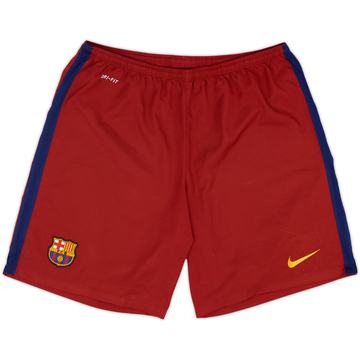 2015-16 Barcelona Home Shorts - 8/10 - (XL)