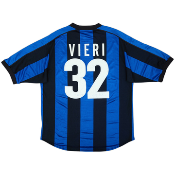 1999-00 Inter Milan Signed Home Shirt Vieri #32 - 5/10 - (L)