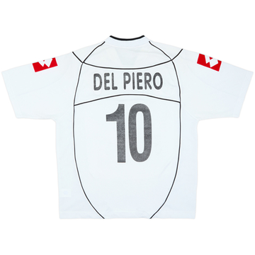 2002-03 Juventus Away Shirt Del Piero #10 - 5/10 - (L)