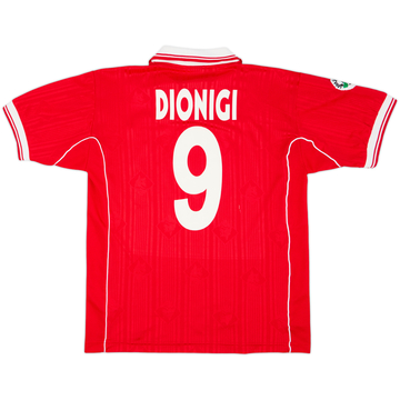 1998-99 Piacenza Match Issue Home Shirt Dionigi #9
