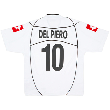 2002-03 Juventus European Away Shirt Del Piero #10 - 9/10 - (M)