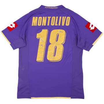 Camiseta de local de la Fiorentina 2007-08 Montolivo #18 - 4/10 - (M)
