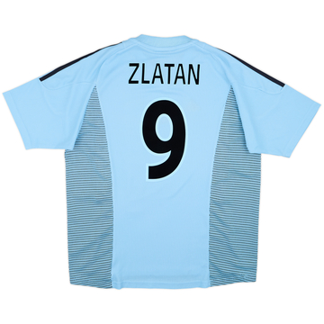2002-03 Ajax Away Shirt Zlatan #9 - 8/10 - (L)