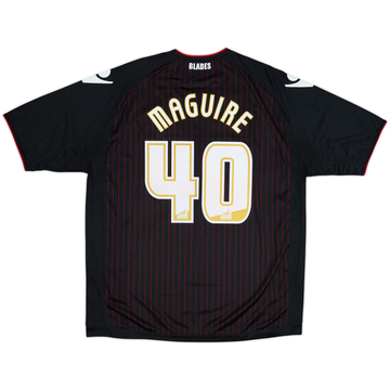 2010-11 Sheffield United Away Shirt Maguire #40 - 6/10 - (XXL)