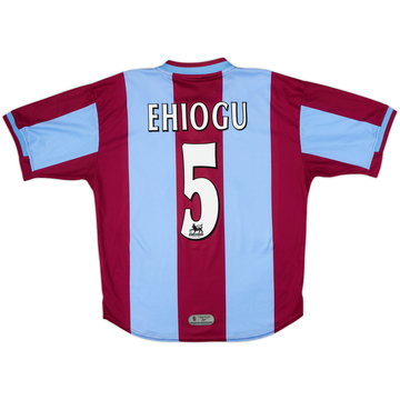 1999-00 Aston Villa Home Shirt Ehiogu #5 - 6/10 - (M)