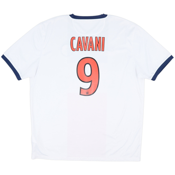 2013-14 Paris Saint-Germain Away Shirt Cavani #9 - 6/10 - (XL)