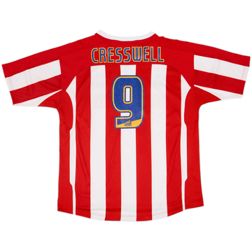 2007-08 Stoke City Home Shirt Cresswell #9 - 6/10 - (XXL)