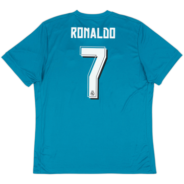 2017-18 Real Madrid Third Shirt Ronaldo #7 - 9/10 - (XL)