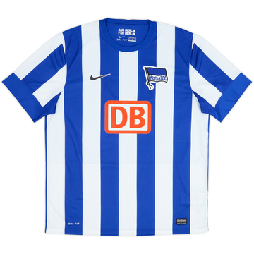 2012-13 Hertha Berlin Home Shirt - 9/10 - (XL)
