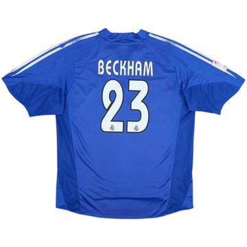 2004-05 Real Madrid Third Shirt Beckham #23 - 5/10 - (XL)