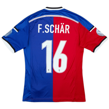 2014-15 FC Basel Home Shirt F.Schar #16 - 5/10 - (S)