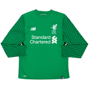 2017-18 Liverpool '125 Years' GK Shirt - 8/10 - (M.Boys)
