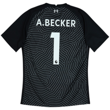2020-21 Liverpool GK Shirt A.Becker #1 - 10/10 - (M)