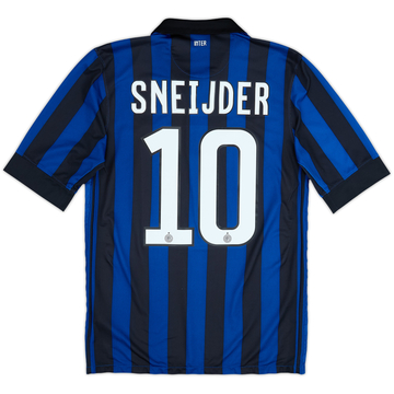 2010-11 Inter Milan Home Shirt Sneijder #10 - 6/10 - (S)