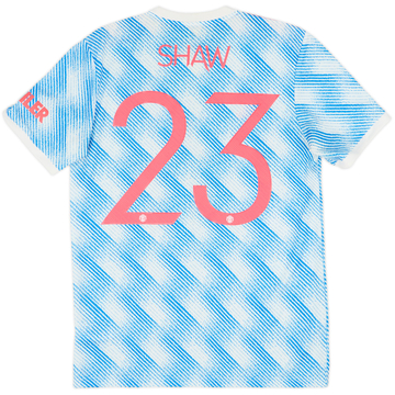 2021-22 Manchester United Away Shirt Shaw #23 - 10/10 - (M)