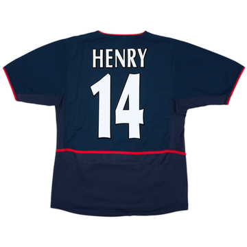 2002-04 Arsenal Away Shirt Henry #14 - 8/10 - (S)