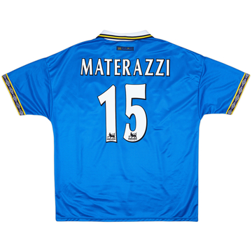 1997-99 Everton Home Shirt Materazzi #15 - 8/10 - (XXL)