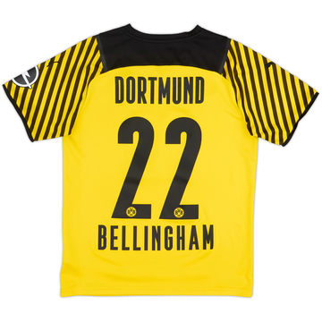 2021-22 Borussia Dortmund Camiseta Local Bellingham #22 - 9/10 - (M)