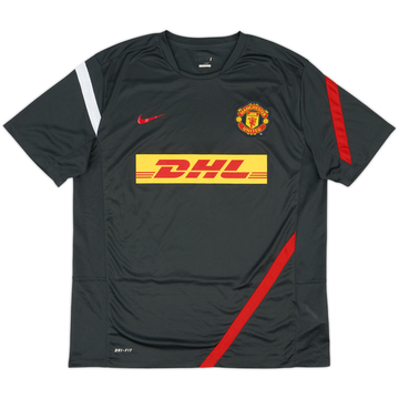 2012-13 Manchester United Nike Training Shirt - 9/10 - (XL)