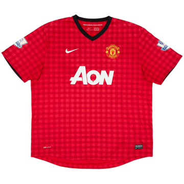 2012-13 Manchester United Home Shirt - 5/10 - (XXL)