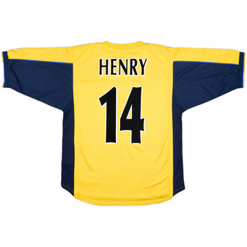 1999-01 Arsenal Away Shirt Henry #14 - 6/10 - (M)