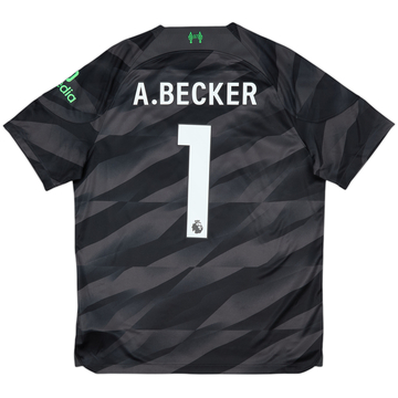 2023-24 Liverpool GK Shirt A.Becker #1 - 10/10 - (L)