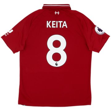 2018-19 Liverpool Home Shirt Keita #8 - 8/10 - (M)