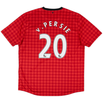 2012-13 Manchester United Home Shirt v.Persie #20 - 5/10 - (XL)