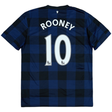 2013-14 Manchester United Away Shirt Rooney #10 - 7/10 - (M)