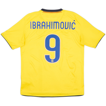 2008-10 Barcelona Away Shirt Ibrahimovic #9 - 6/10 - (M)