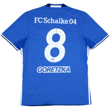 Camiseta de local del Schalke 2016-18 Goretzka #8 - 6/10 - (M)