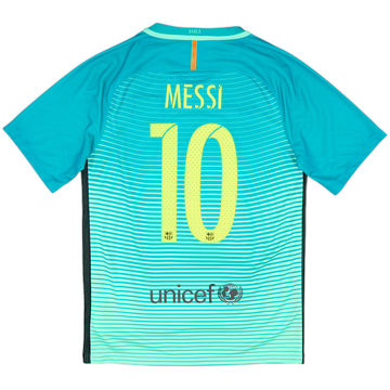 2016-17 Barcelona Third Shirt Messi #10 - 8/10 - (S)