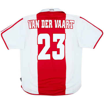 2000-01 Ajax Centenary Home Shirt Van Der Vaart #23 - 9/10 - (L)