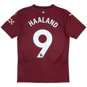 2024-25 Manchester City Third Shirt Haaland #9 - 6/10 - (S)
