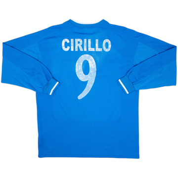 2005-06 Siracusa Home L/S Shirt Cirillo #9 - 4/10 - (L)