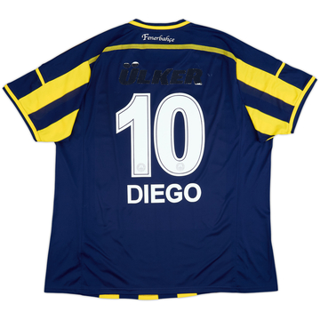 2014-15 Fenerbahce Home Shirt Diego #10 - 4/10 - (3XL)