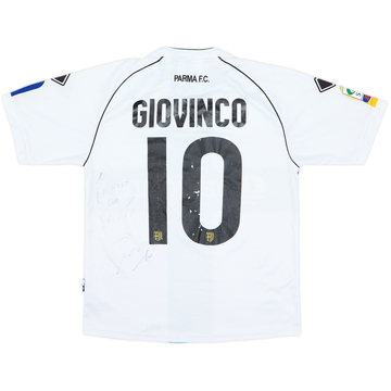2011-12 Parma Signed Home Shirt Giovinco #10 - 5/10 - (M)