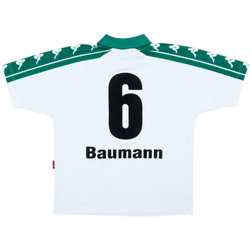 2001-02 Werder Bremen Away Shirt Baumann #6 - 6/10 - (XS)