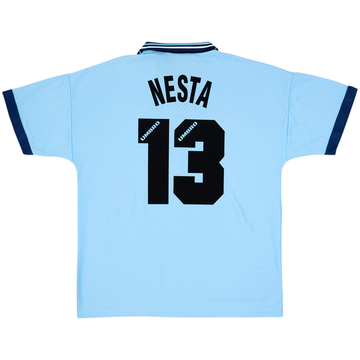 1996-97 Lazio Home Shirt Nesta #13 - 8/10 - (XL)