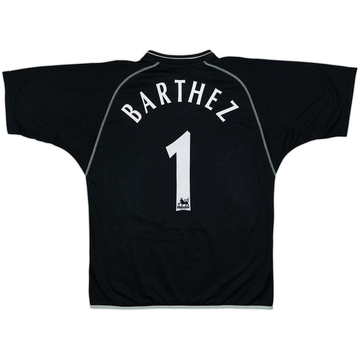 2001-02 Manchester United Centenary GK Shirt Barthez #1 - 7/10 - (XL)