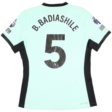 2023-24 Chelsea Match Issue Third Shirt B.Badiashile #5