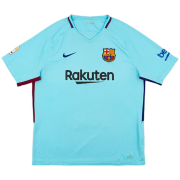 2017-18 Barcelona Away Shirt - 5/10 - (XL)