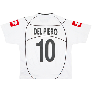 2002-03 Juventus European Away Shirt Del Piero #10 - 8/10 - (M)