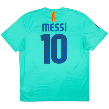 2010-11 Barcelona Away Shirt Messi #10 - 5/10 - (XL)